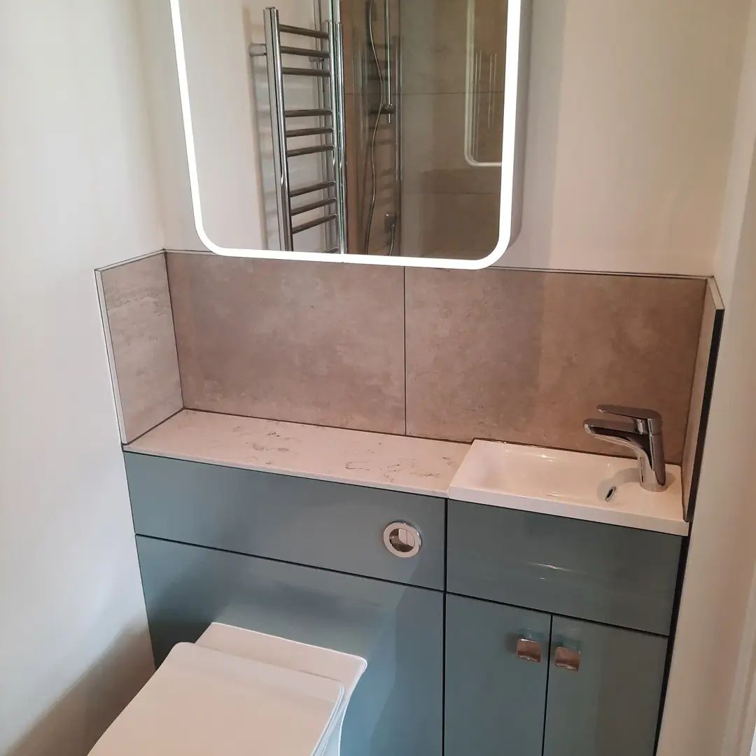 A new bathroom installed by CallGas Ltd